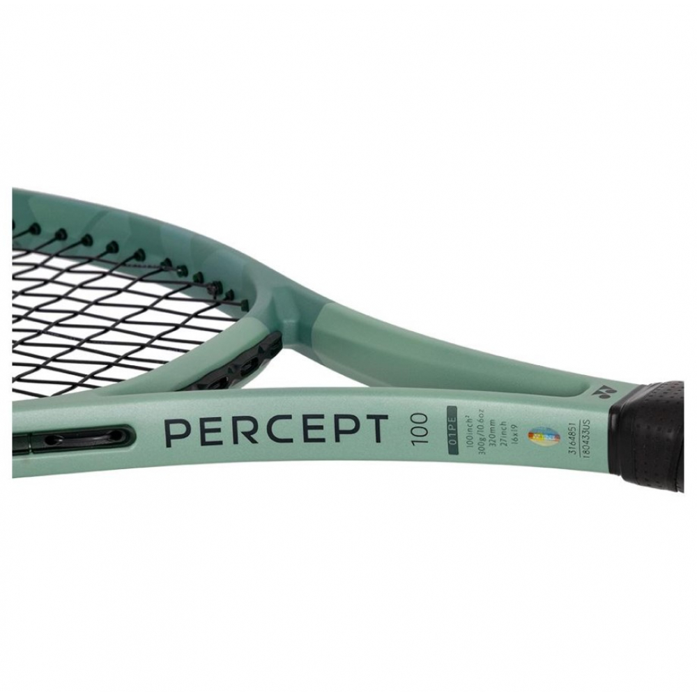 PE01100 Yonex PERCEPT 100 Tennis Racquet (Olive Green) c