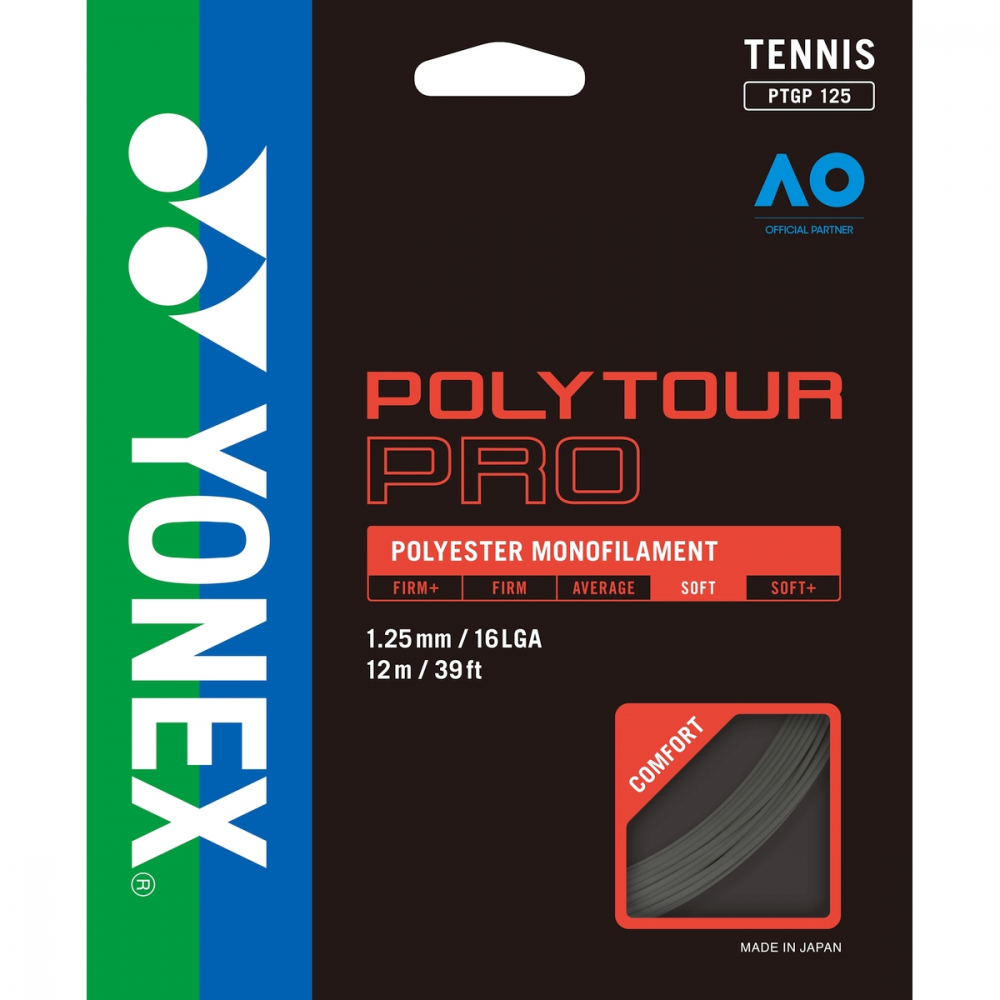 PTGP125 Yonex Poly Tour Pro 125 Tennis String Set