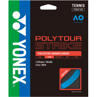 PTGST125 Yonex PolyTour Strike 125 Tennis String (Set)