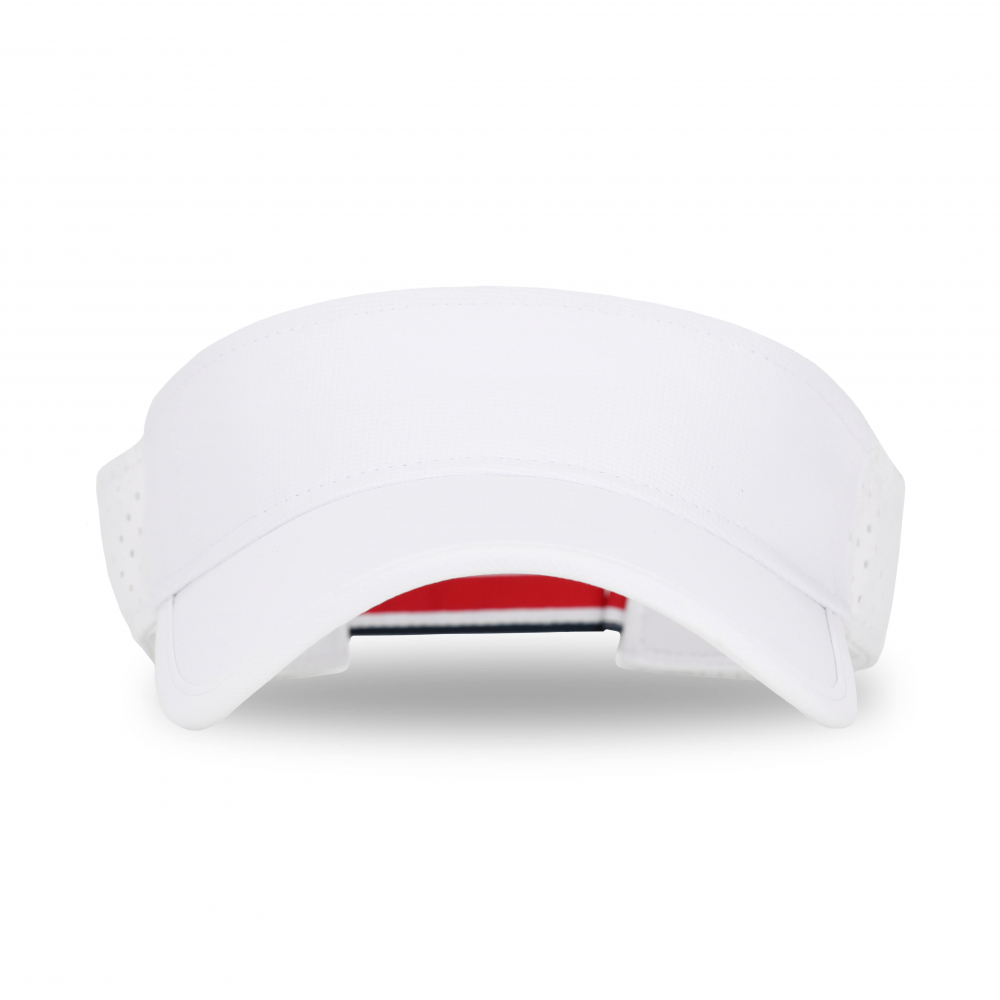 Ame & Lulu Performance Visor (Red/Navy) front