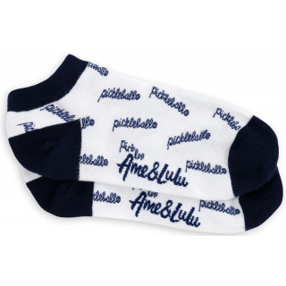 SOCKS267 Ame & Lulu Meet Your Match Pickleball Socks (Pickleball Stitched)
