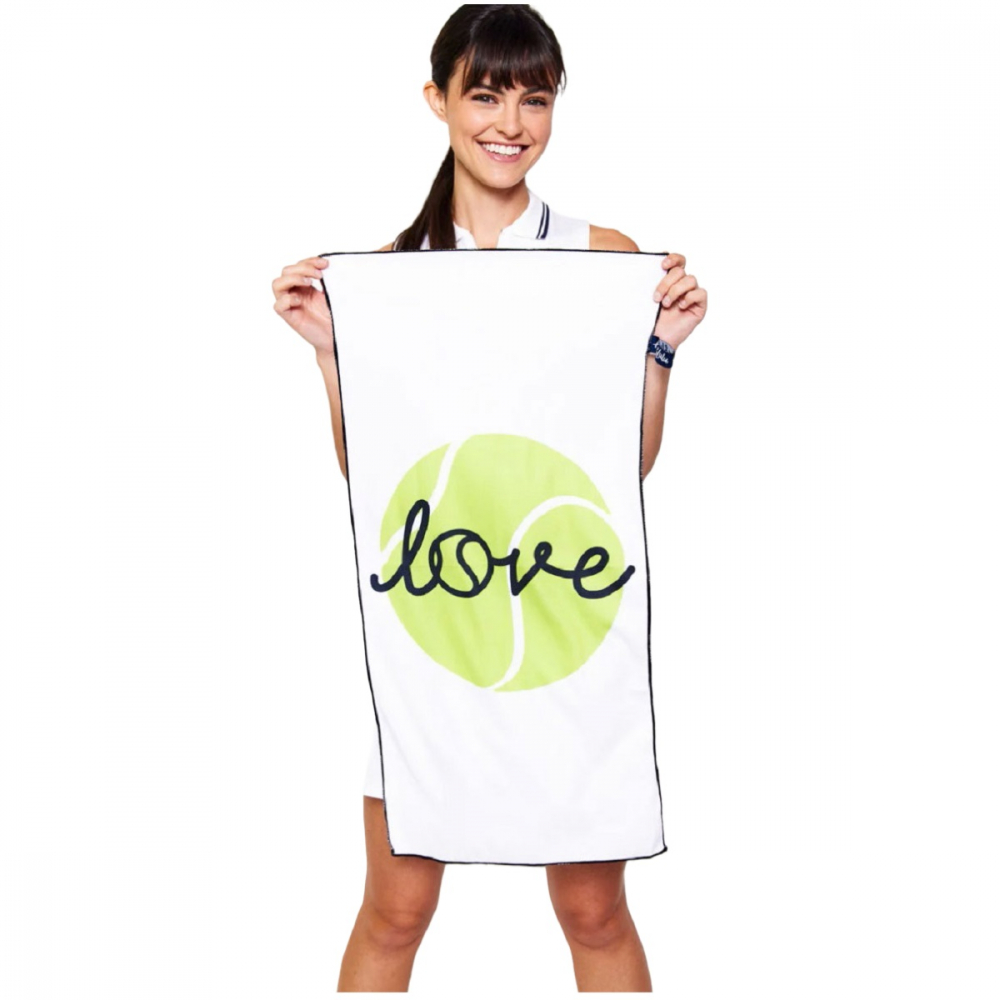SPTWL295 Ame & Lulu Tennis Sport Towel (Green Ace)