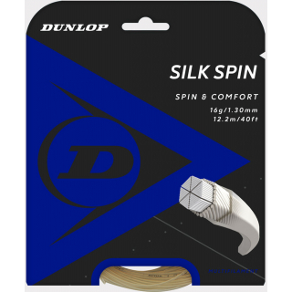 SSTS16 Dunlop Silk Spin 16g Tennis String (Set)
