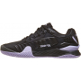STE4BKPU Yonex Men's Power Cushion Eclipsion 4 Tennis Shoes (Black/Purple)