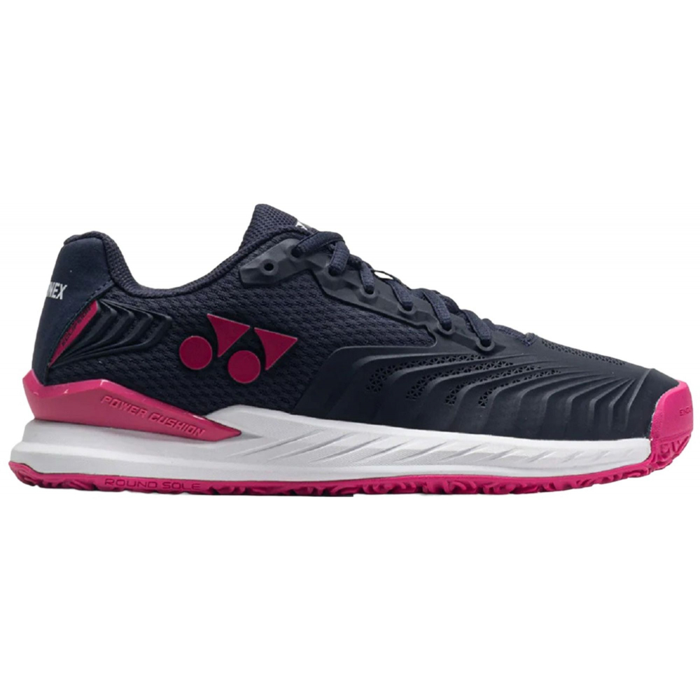 STE4LCNP Yonex Women's Power Cushion Eclipsion 4 Clay Court Tennis Shoes (Navy/Pink)
