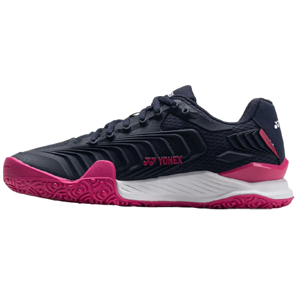 STE4LCNP Yonex Women's Power Cushion Eclipsion 4 Clay Court Tennis Shoes (Navy/Pink)