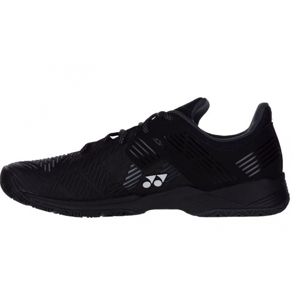 STS2BK Yonex Men's Sonicage 2 Tennis Shoes (Black)
