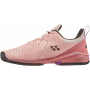 STS3LPB Yonex Women's Power Cushion Sonicage 3 Tennis Shoes (Pink Beige)