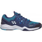 Yonex Men’s Power Cushion Sonicage Wide Tennis Shoes (Blue/Navy) -