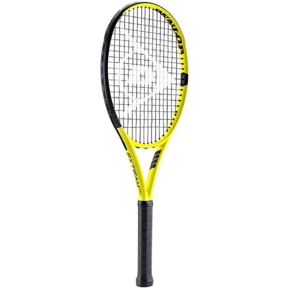 SX280TEAM Dunlop SX 280 Team Tennis Racquet (Yellow/Black) - Angle