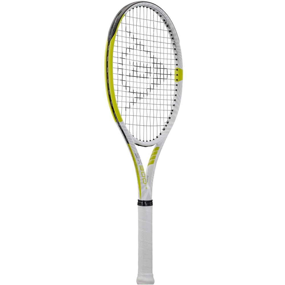 SX300LS22LE Dunlop SX300 LS LE Tennis Racquet (White) - Angle