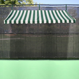 SunTrends Fence Canopy (Shady Court) 10'