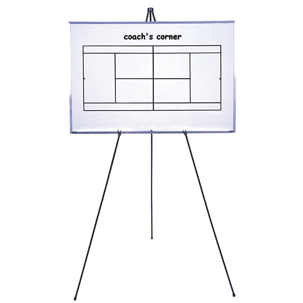 TACCDEB Coach's Corner Tennis Court Position & Tactics Dry Erase Board
