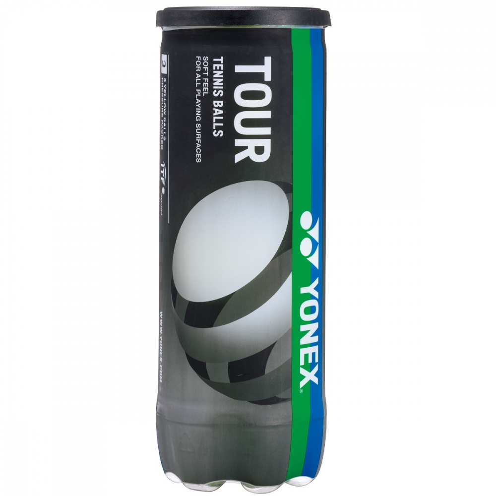 TBTR3N Yonex Tour Tennis Balls Can (3 Balls)  - Can