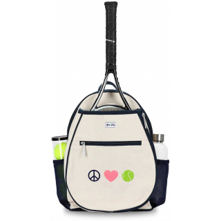 TCB241 Ame & Lulu Tennis Camper Backpack (Peace Love Tennis)