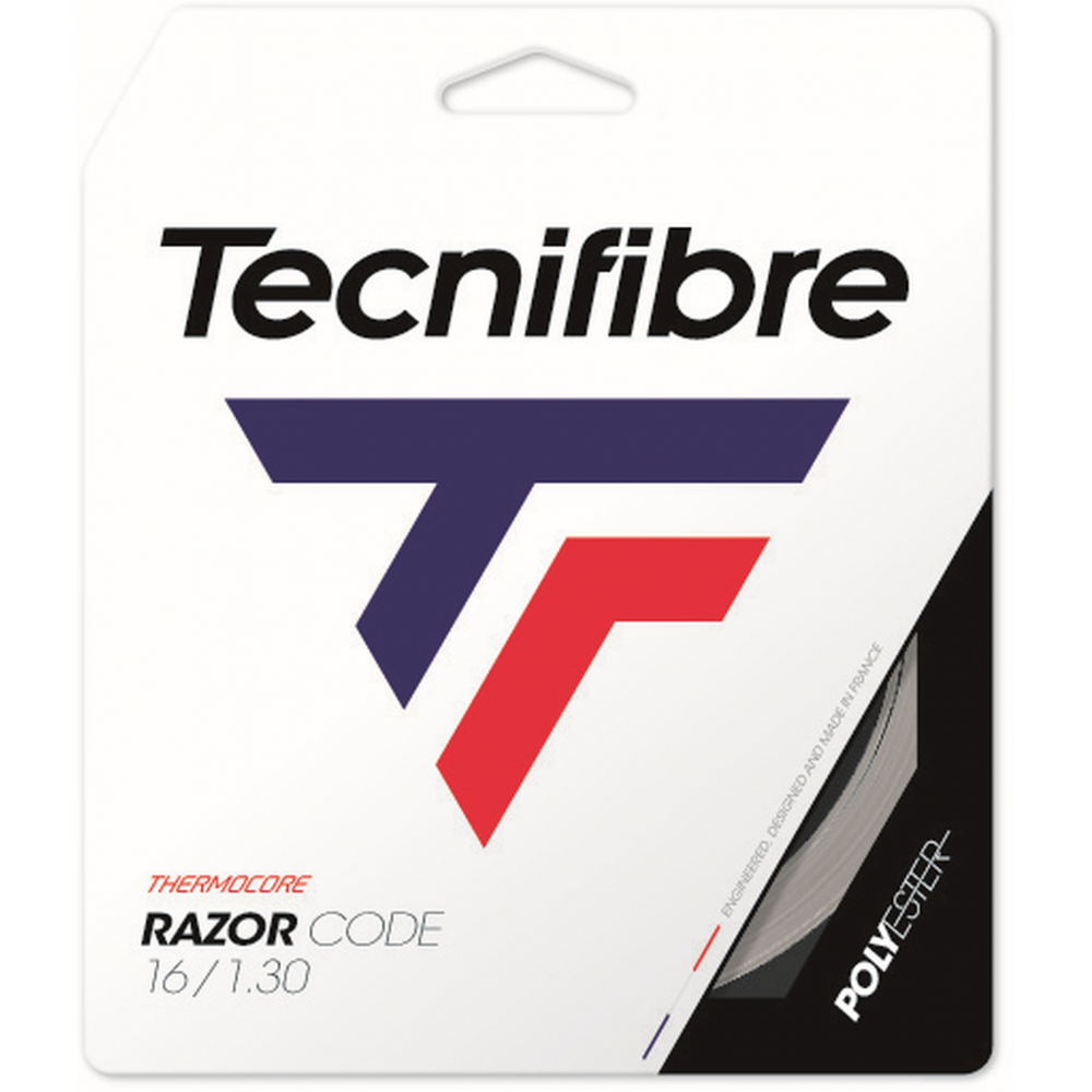 TFRCC-16 TFRCC-16 Tecnifibre Razor Code Carbon 16g Tennis String (Set)