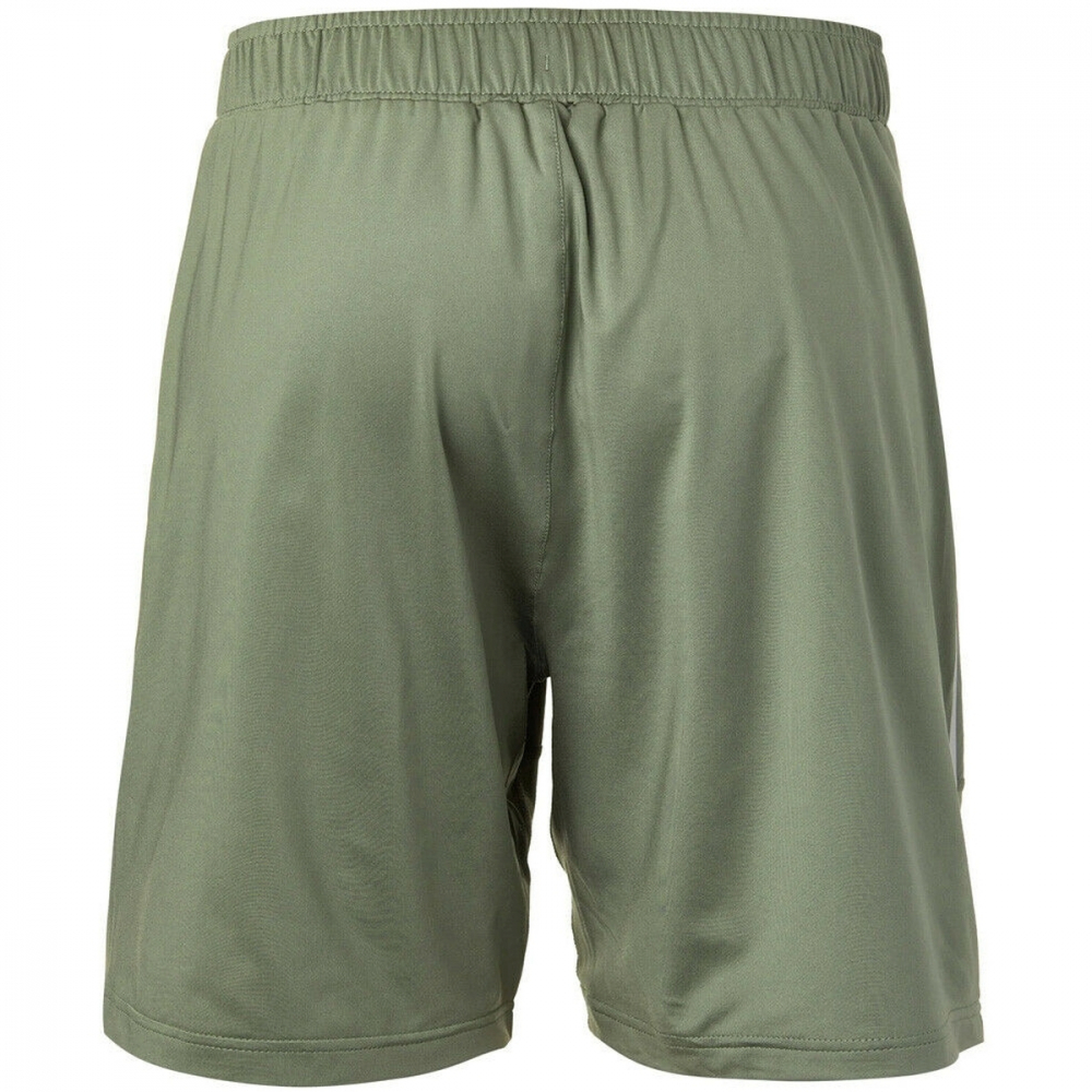 TM118556-359 Fila Men's Tie Breaker Tennis Shorts (Agave Green/Glacier Gray)