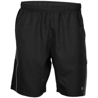 TM143HJ7-001 Fila Men's Core 9 Tennis Shorts (Black/White)