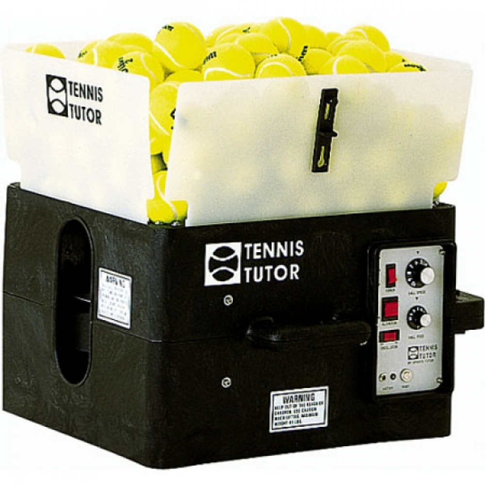 Tennis Tutor Plus Ball Machine w/ 2 Button Remote