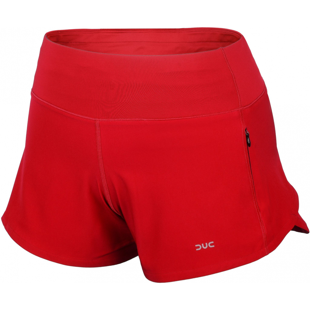 W2332-RED DUC Women's Summer 3 Inch Impeccable Tennis Shortie (Red)