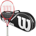 Wilson Envy XP Lite Tennis Racquet Bundled with an Advantage II Tennis Bag -