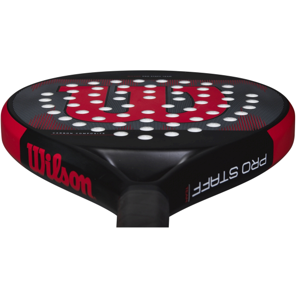 Wilson Pro Staff Team Padel Racket (Black/Red)