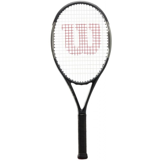 WR056110U-Bag-Ball-Black Wilson H2 Hyper Hammer Tennis Racquet Bundled w Advantage II Tennis Bag and 3 Tennis Balls (Black/White) 