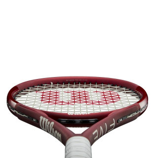 of Red/Silver Wilson Tennis Vibration Dampener with Logo for Rackets Pro Feel 