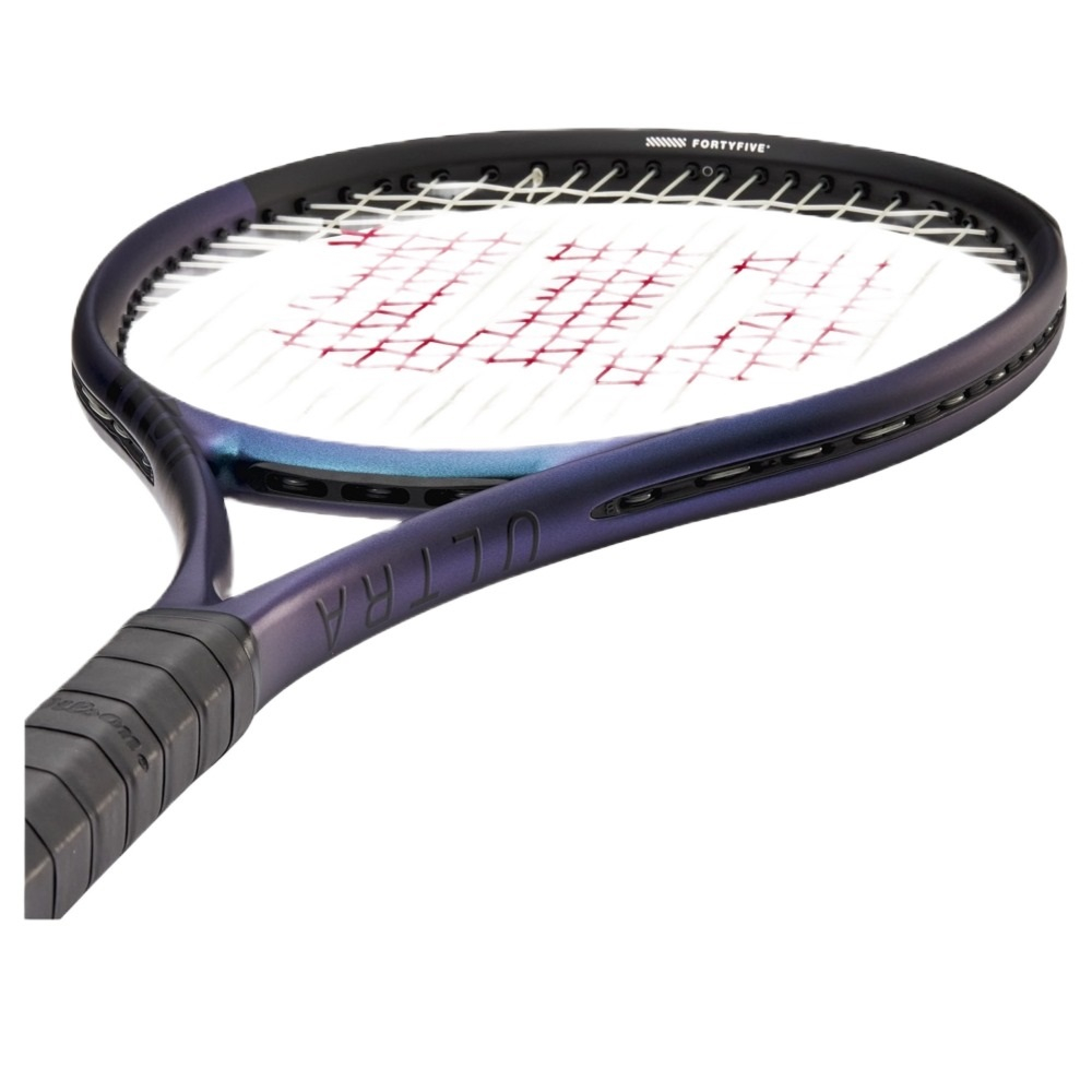 WR108311U Wilson Ultra 100 v4 Tennis Racquet - Flat