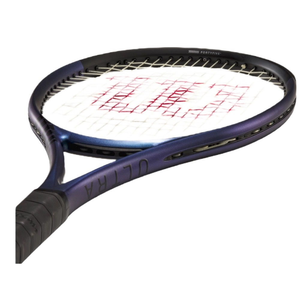 WR108411U Wilson Ultra 100L v4 Tennis Racquet - Flat