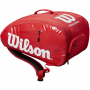 WR8004901001 Wilson Super Tour Pickleball Paddlepak (Red/White)