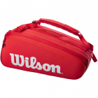Wilson Super Tour 15 Pack Tennis Bag (Red) -