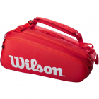 Wilson Super Tour 9 Pack Tennis Bag (Red) -