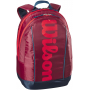 WR8023803001U Wilson Junior Tennis Backpack (Red/Infrared)
