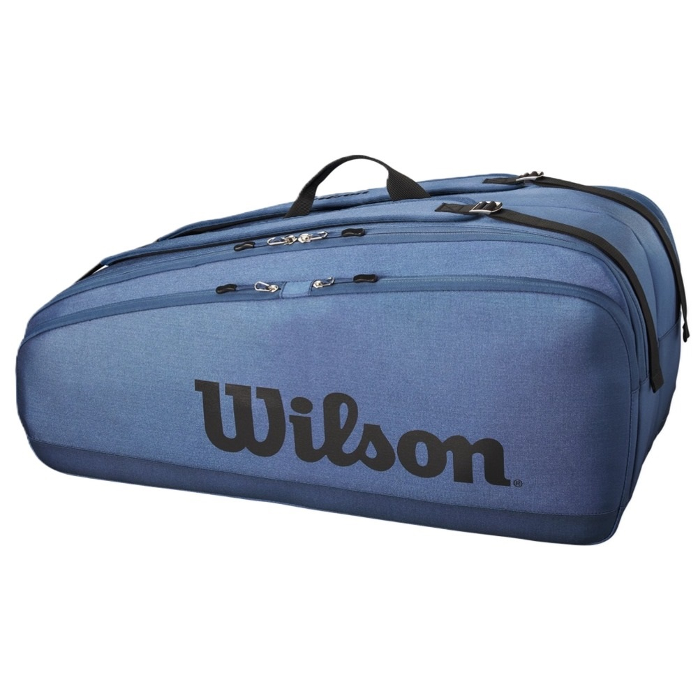 WR8024001001 Wilson Ultra v4 Tour 12 Pack Tennis Bag (Blue)