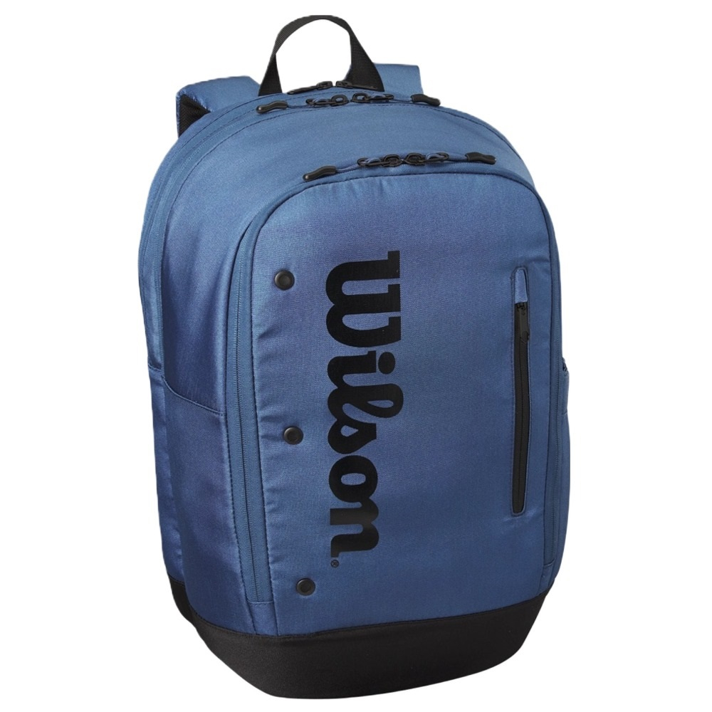 WR8024201001 Wilson Ultra v4 Tour Tennis Backpack (Blue) - Front