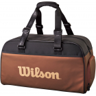 Wilson Super Tour Pro Staff v14 Small Tennis Duffle Bag (Copper/Black) -