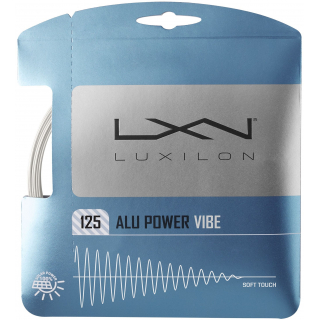 WR8306801 Luxilon ALU Power Vibe 125 Pearl Tennis String (Set)