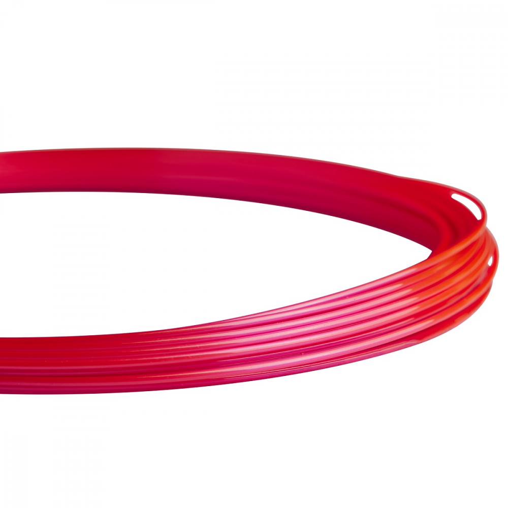 WR8308402 Luxilon Element Soft IR 127 Red Tennis String (Reel) - Unpacked