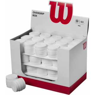 WR8438201001 Wilson Pro Overgrip 60 Pack (White)  a
