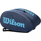 Wilson Super Tour Padel Racket Bag (Navy/Bright Blue) -