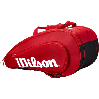WR8900202001 Wilson Rak Pak Padel 6-Racket Bag (Red)