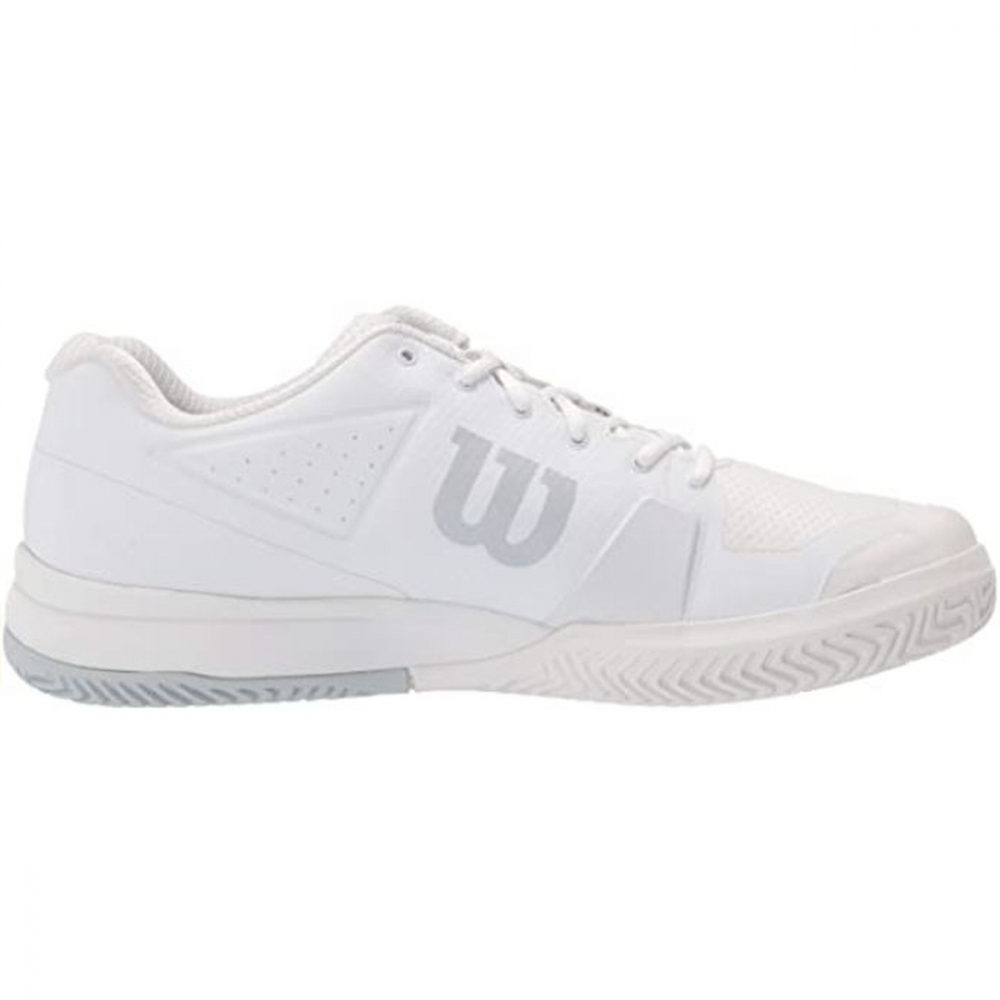 maximum Air conditioner Disappointed Wilson Men's Rush PRO 2.5 Tennis Shoes (White/White/Pearl Blue)