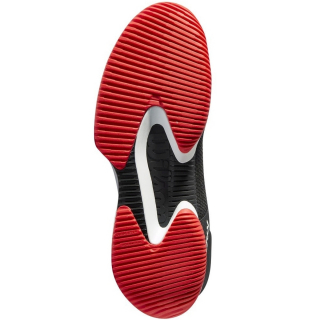 WRS327530 Wilson Men's KAOS Swift Tennis Shoes (Black Pearl/Blue/Wilson Red)