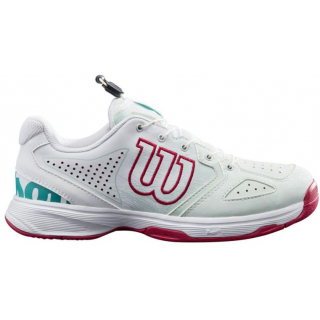 WRS327930 Wilson Junior Kaos QL Tennis Shoes (Soothing Sea/White/Sangria)