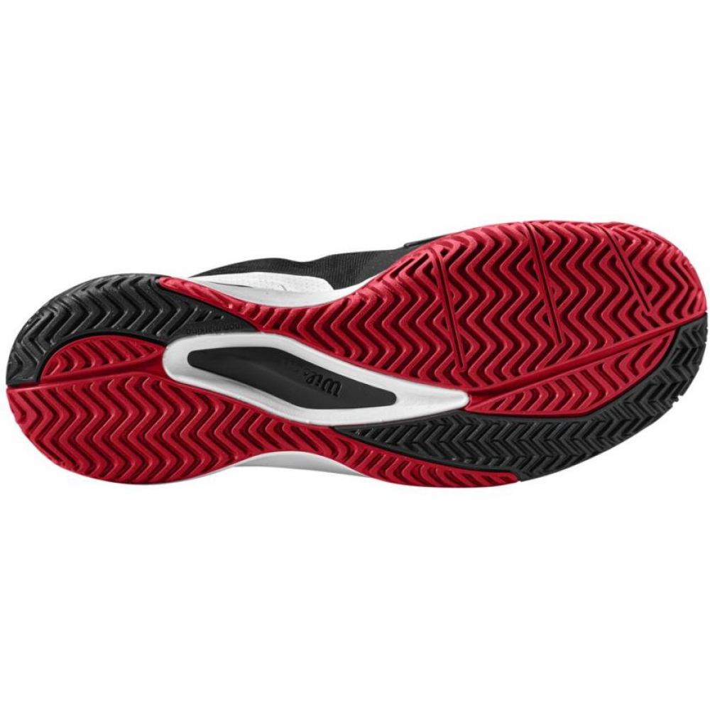 WRS328230 Wilson Men's Rush Pro 3.0 Pickleball Shoes (Black/White/Infrared)