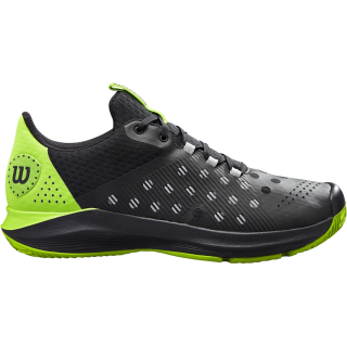WRS328540 Wilson Men's Hurakn Padel Shoes (Black/Jasmine Green/Quiet Shade)