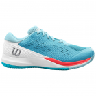 Wilson Women’s Rush Pro ACE Tennis Shoes (Scuba Blue/White/Fiery Coral) -
