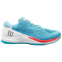 WRS328670U Wilson Women's Rush Pro ACE Tennis Shoes (Scuba Blue/White/Fiery Coral) - Right