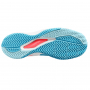 WRS328670U Wilson Women's Rush Pro ACE Tennis Shoes (Scuba Blue/White/Fiery Coral) - Sole